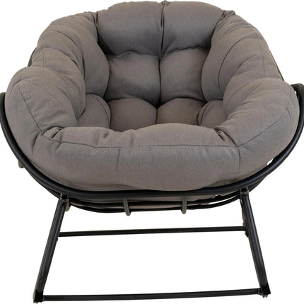Schommelstoel Cozy Stone – Comfort en Stijl in Groen of Grijze kleur
