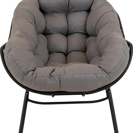 Relax stoel Cozy Olive in Grijs en Groen kleur