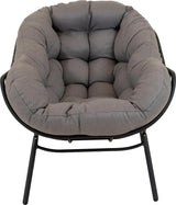 Relax stoel Cozy Olive in Grijs en Groen kleur