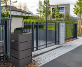 RattanArt Afvalbak Ombouw - Single - Geventileerd - RAL 7016 Antraciet