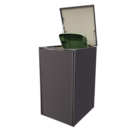 RattanArt Afvalbak Ombouw - Triple - Volledig - RAL 7016 Antraciet