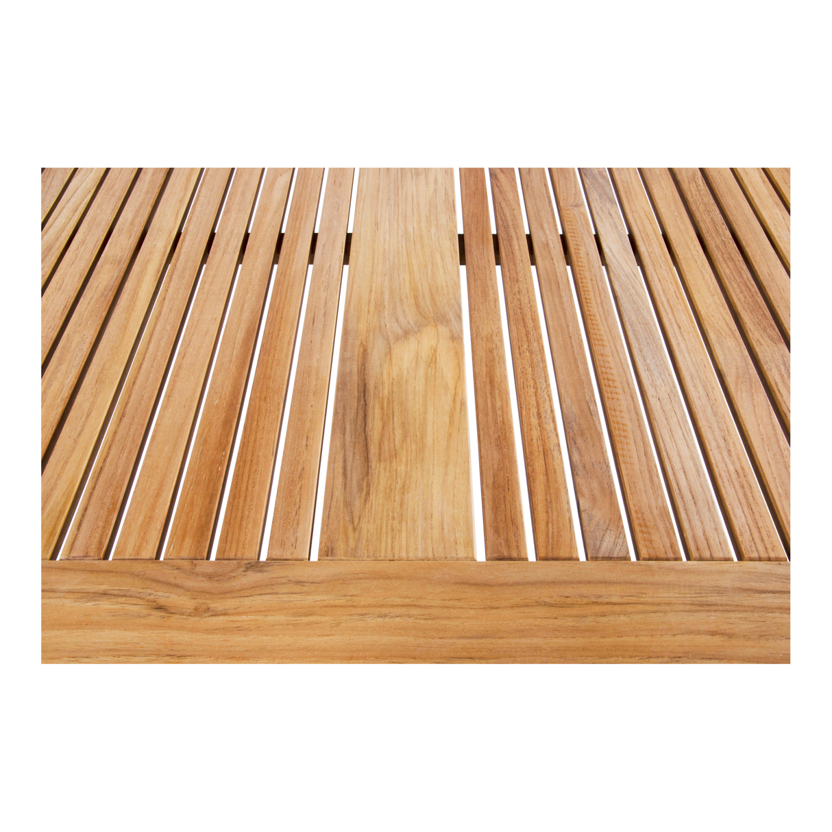 Tuintafel - Marmaris - Teak/RVS - 220x90 cm - Lesli Living