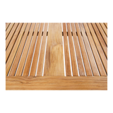 Tuintafel - Marmaris - Teak/RVS - 220x90 cm - Lesli Living