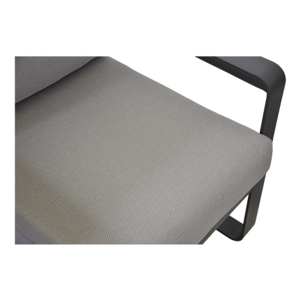 Loungeset Belezza - Grijs - Stoel - Bank