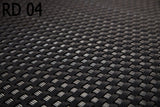 Bloembak 46x46x46 cm met Aluminium Elementen, In verschillende kleuren