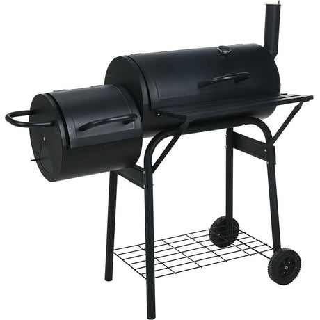 Vaggan Smoker Houtskoolbarbecue - Cilinder Rookoven - 118 X 53 X 102 Cm