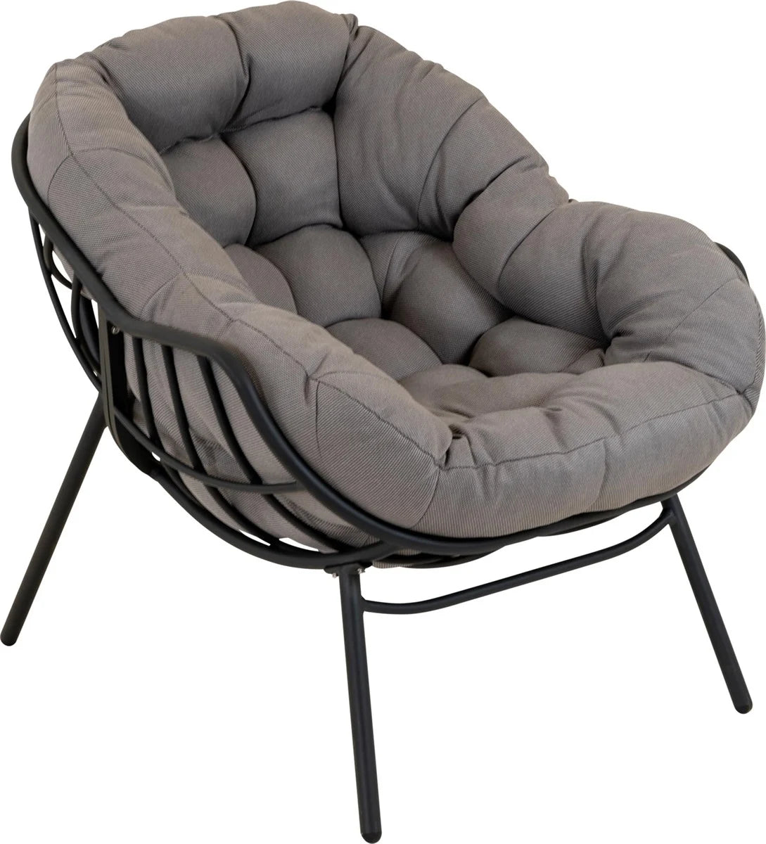Relax stoel Cozy Olive in Grijs en Groen kleur