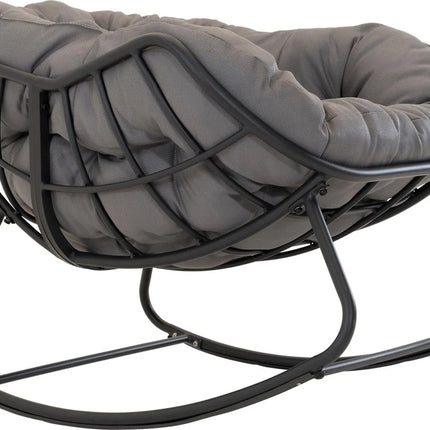 Schommelstoel Cozy Stone – Comfort en Stijl in Groen of Grijze kleur