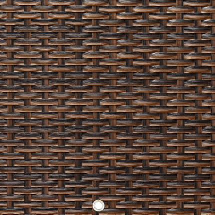 Balkonafscheiding, Privacyscherm,  110x100 cm, Verkrijgbaar in de Kleuren: Grijs, Zwart-Grijs, Grijs-Zwart, Koper