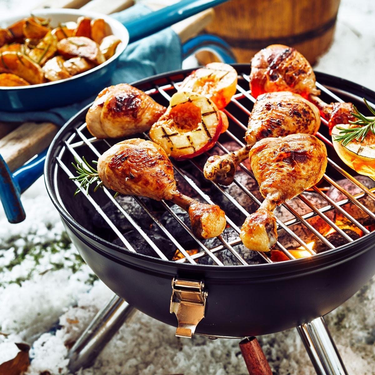 Bbq Kogelbarbecue - Ø31Cm - Zwart