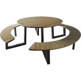 Picknickset Arezzo rond - Picknicktafel