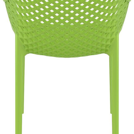 Baratti Carva Stapelbare Tuinstoel Met Armleuning Groen (Per 2 Stuks)