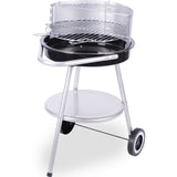 Bbq - Barbecue - Halfrond - Met In Hoogte Verstelbaar Grillrooster