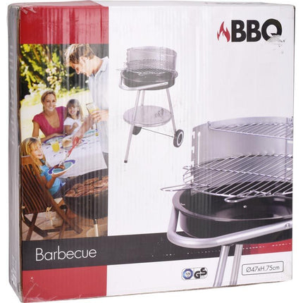 Bbq - Barbecue - Halfrond - Met In Hoogte Verstelbaar Grillrooster