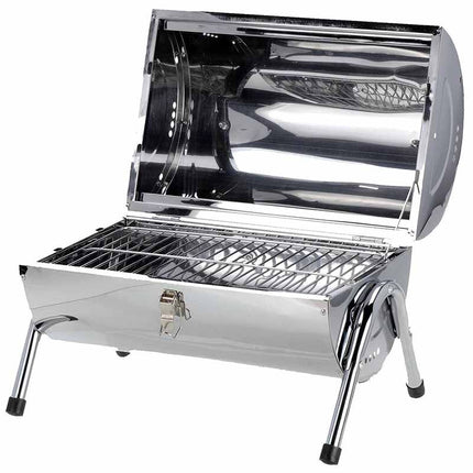 Bbq Cilinder - Barbecue Met Dubbel Grilloppervlak - Houtskool